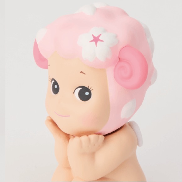 AUTHENTIC SONNY ANGEL CHERRY BLOSSOM HANAMI EDITION SHEEP - Picture 2 of 10